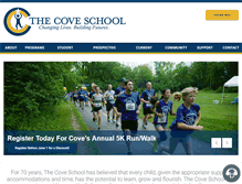 Tablet Screenshot of coveschool.org